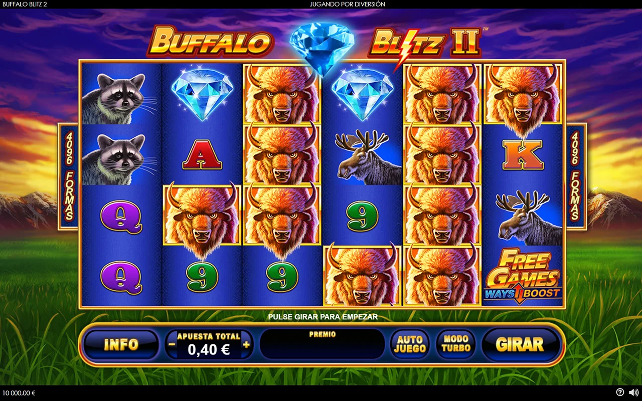 Probar juego Buffalo Blitz 2 Buffalo Blitz 2