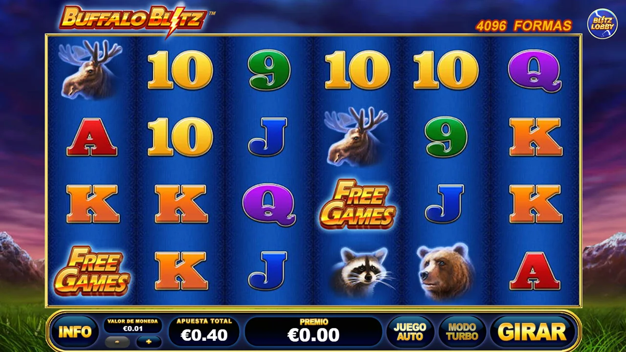 Probar juego Buffalo Blitz Slot Buffalo Blitz Slot