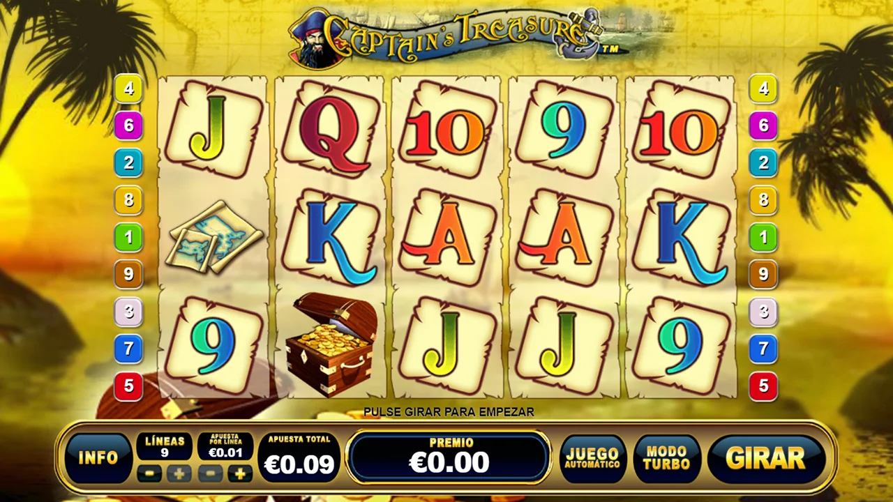 Probar juego Captain’s Treasure Slot Captain’s Treasure Slot