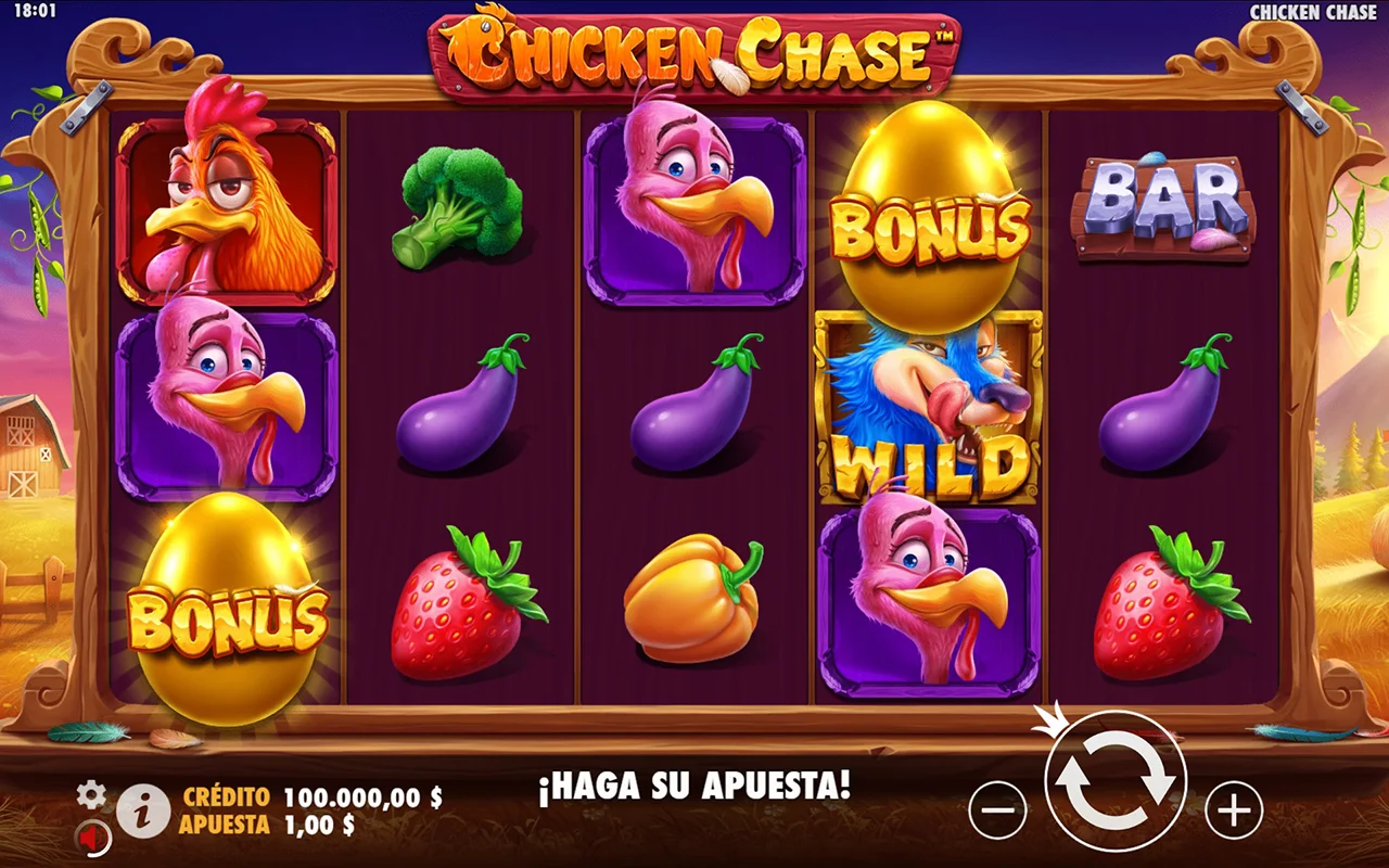 Probar juego Chicken Chase Chicken Chase