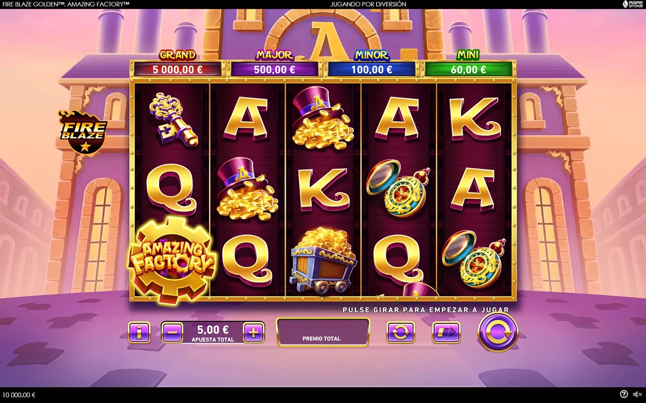 Probar juego Fire Blaze Golden: Amazing Factory Fire Blaze Golden: Amazing Factory