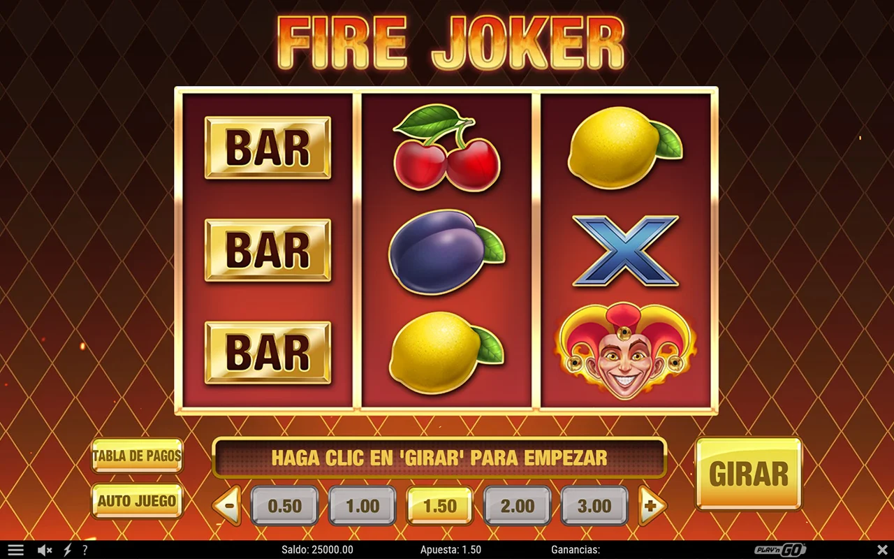 Probar juego Fire Joker Slot Fire Joker Slot