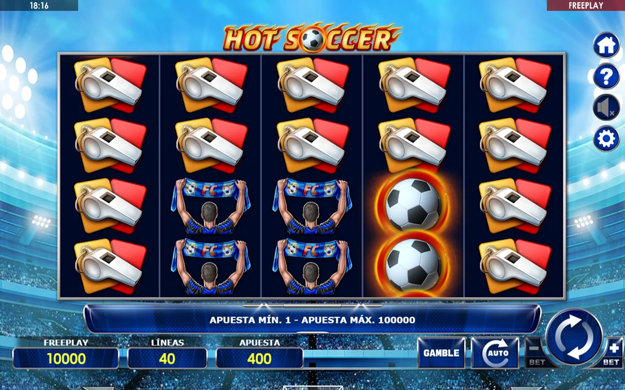 Hot Soccer Slot