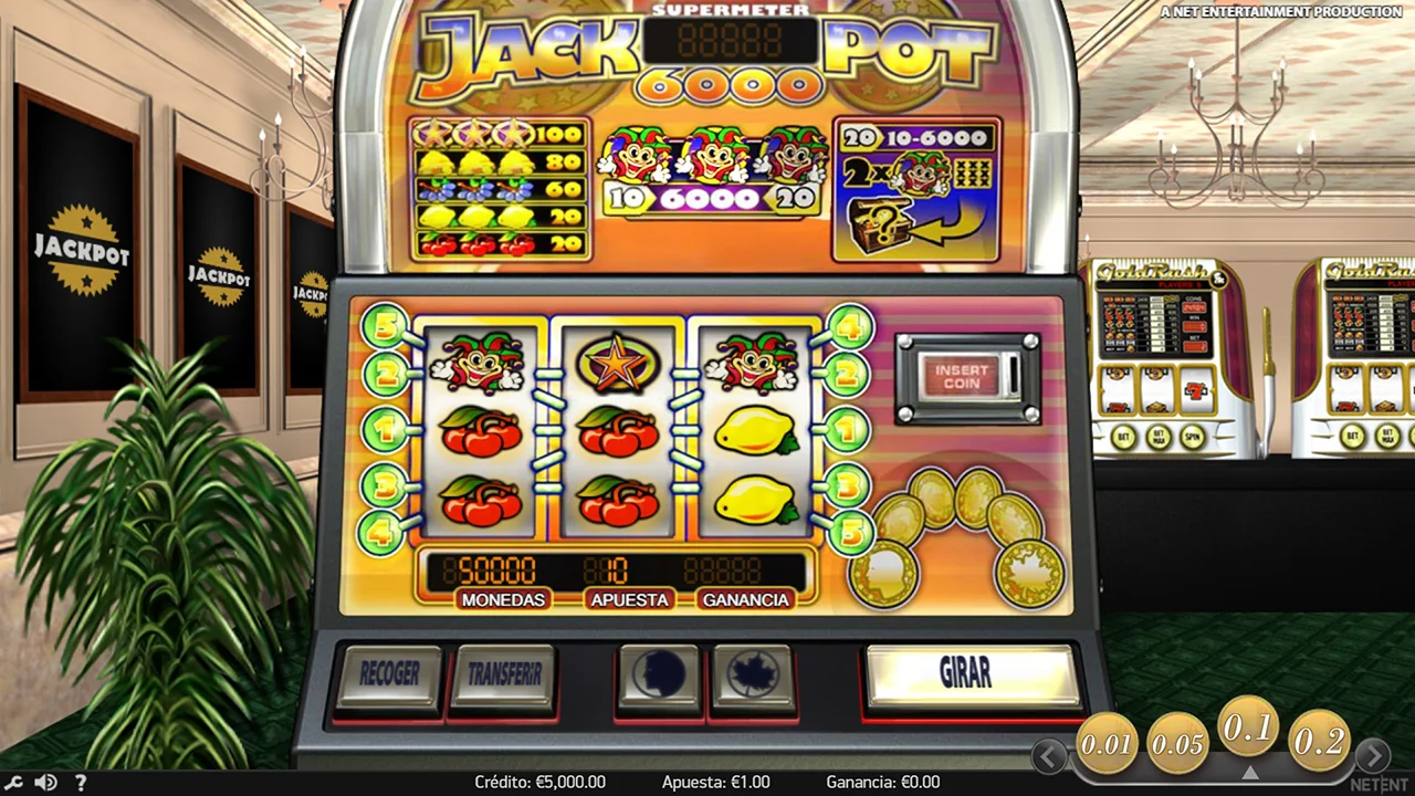 Probar juego Jackpot 6000 Jackpot 6000