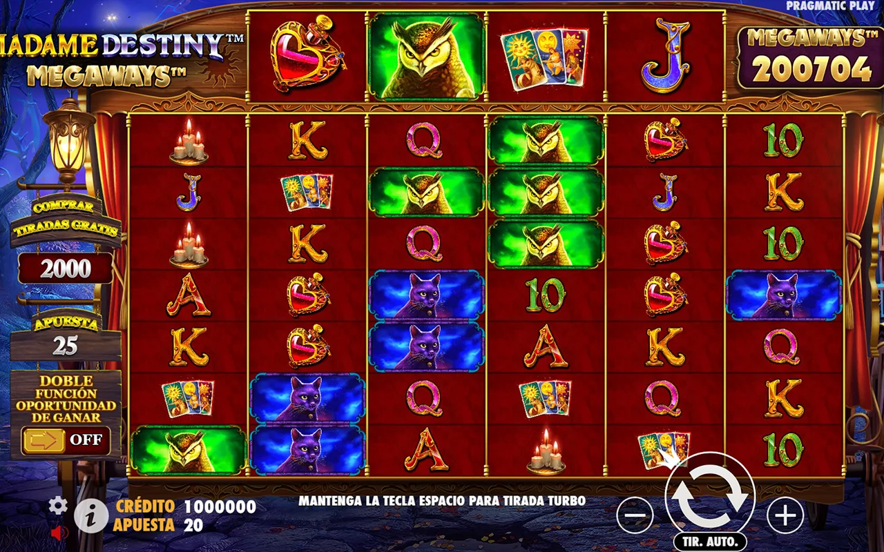 Madame Destiny Megaways