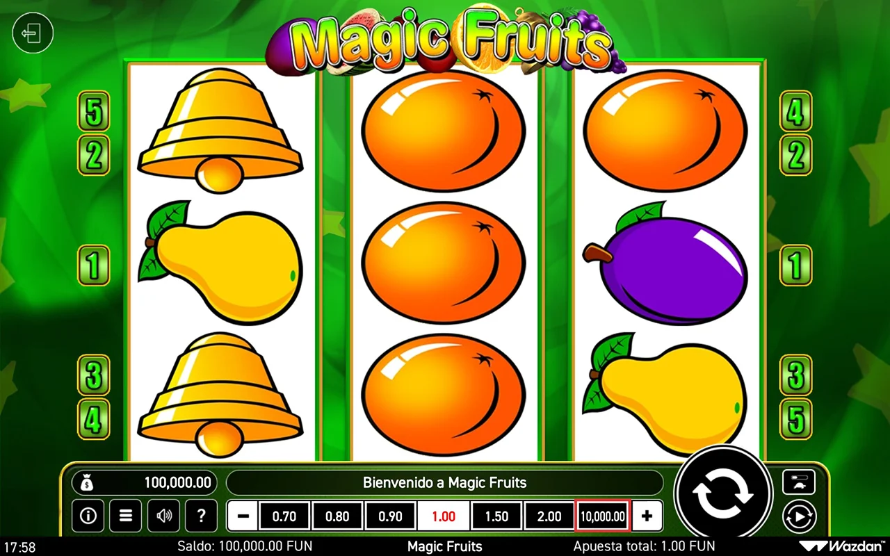 Probar juego Magic Fruits Slot Magic Fruits Slot