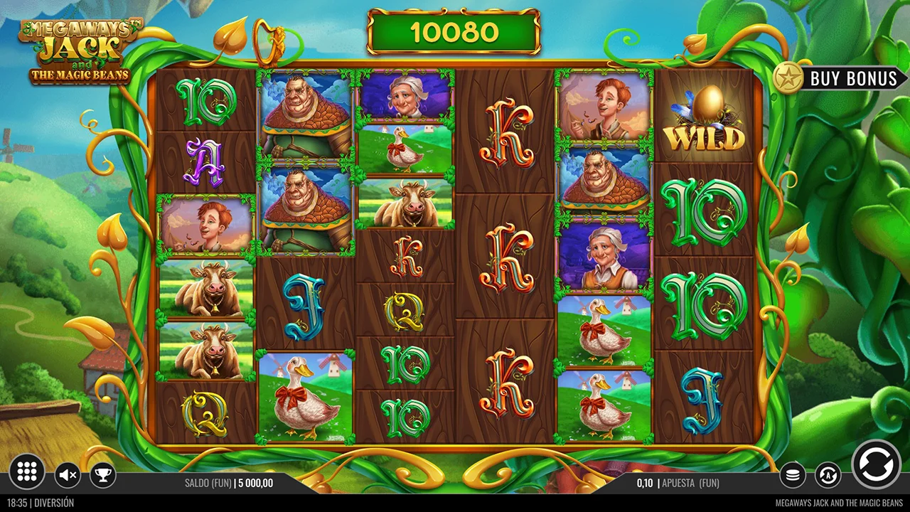 Probar juego Megaways Jack and The Magic Beans Megaways Jack and The Magic Beans