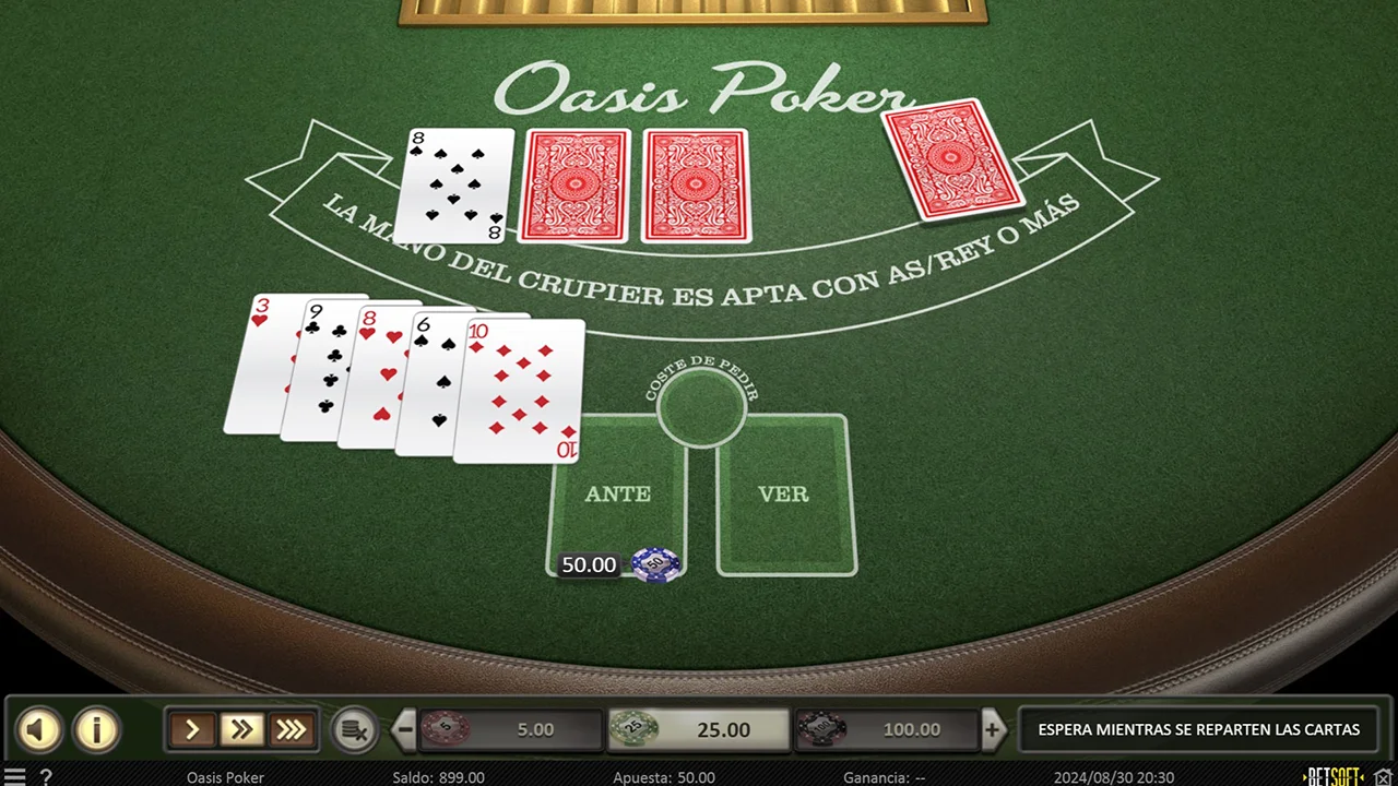 Probar juego Oasis Poker Oasis Poker