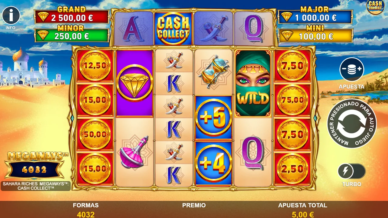 Probar juego Sahara Riches Megaways Sahara Riches Megaways