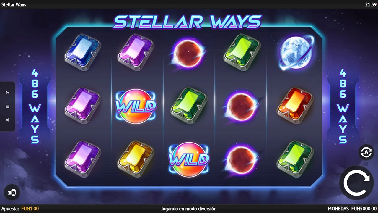 Probar juego Stellar Ways Slot Stellar Ways Slot