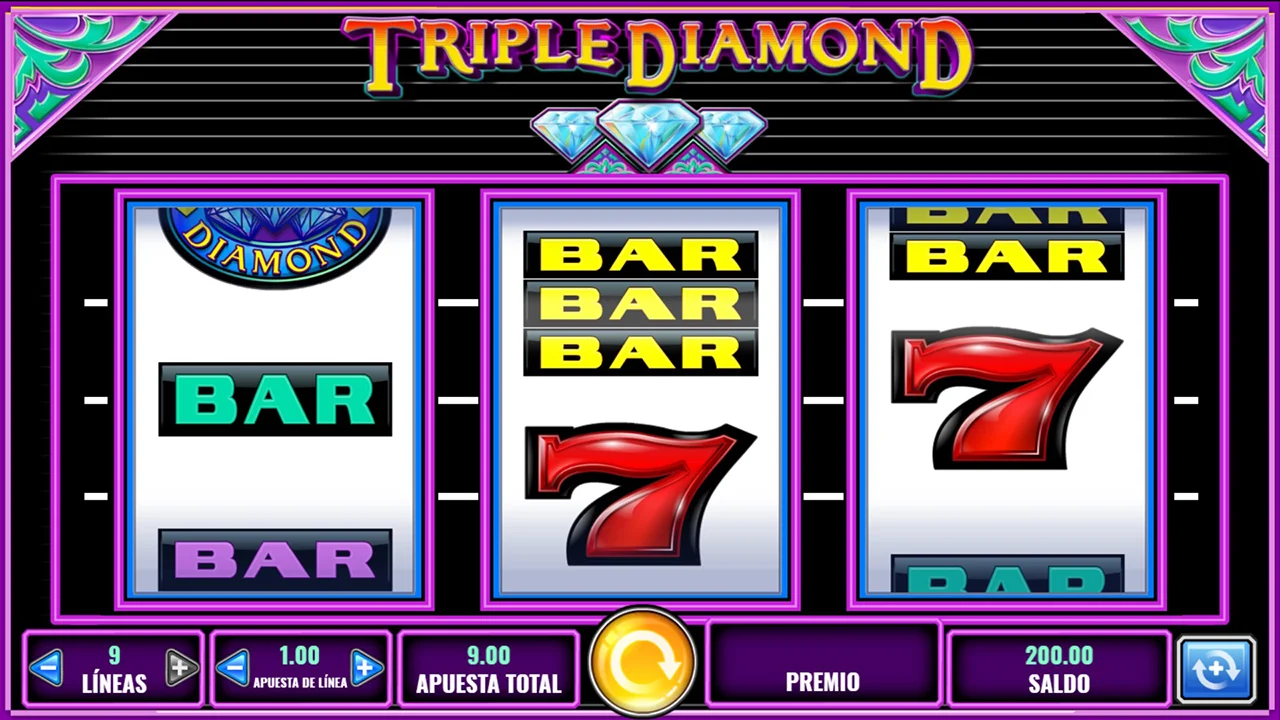 Probar juego Triple Diamond Slot Triple Diamond Slot