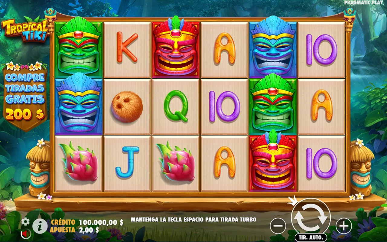 Probar juego Tropical Tiki Tropical Tiki