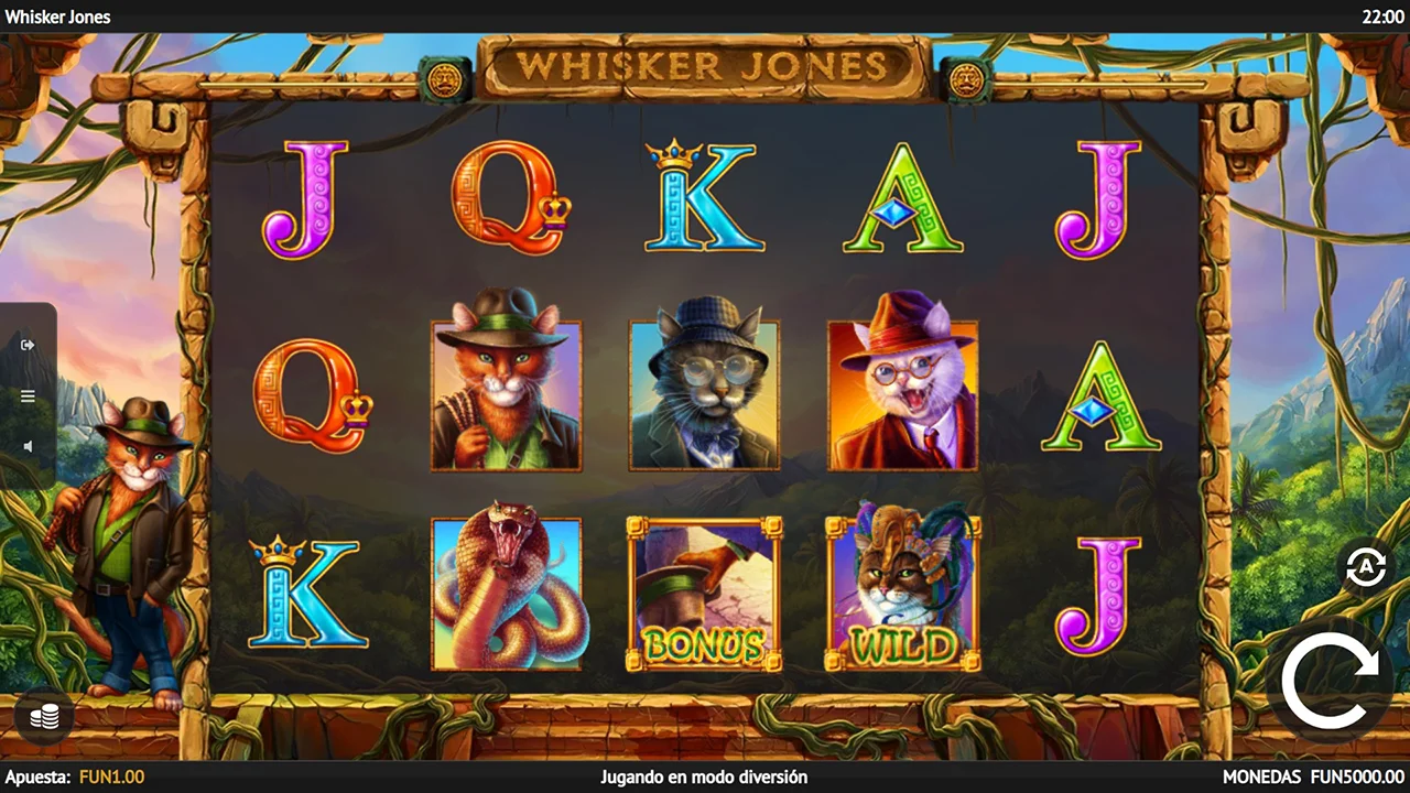 Probar juego Whisker Jones Slot Whisker Jones Slot