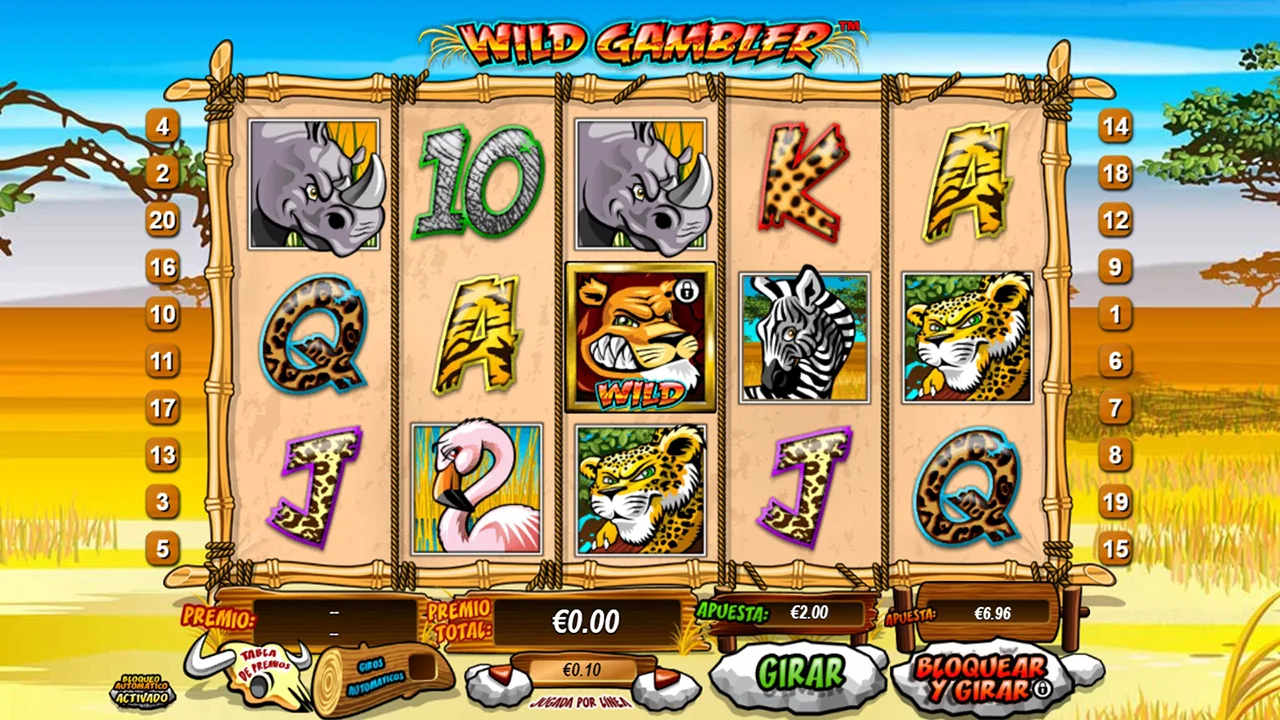 Probar juego Wild Gambler Slot Wild Gambler Slot