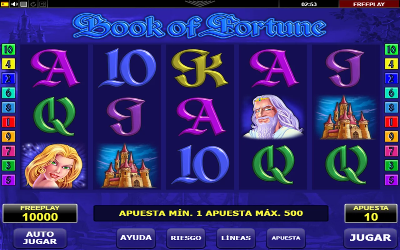 Probar juego Book of Fortune Slot Book of Fortune Slot