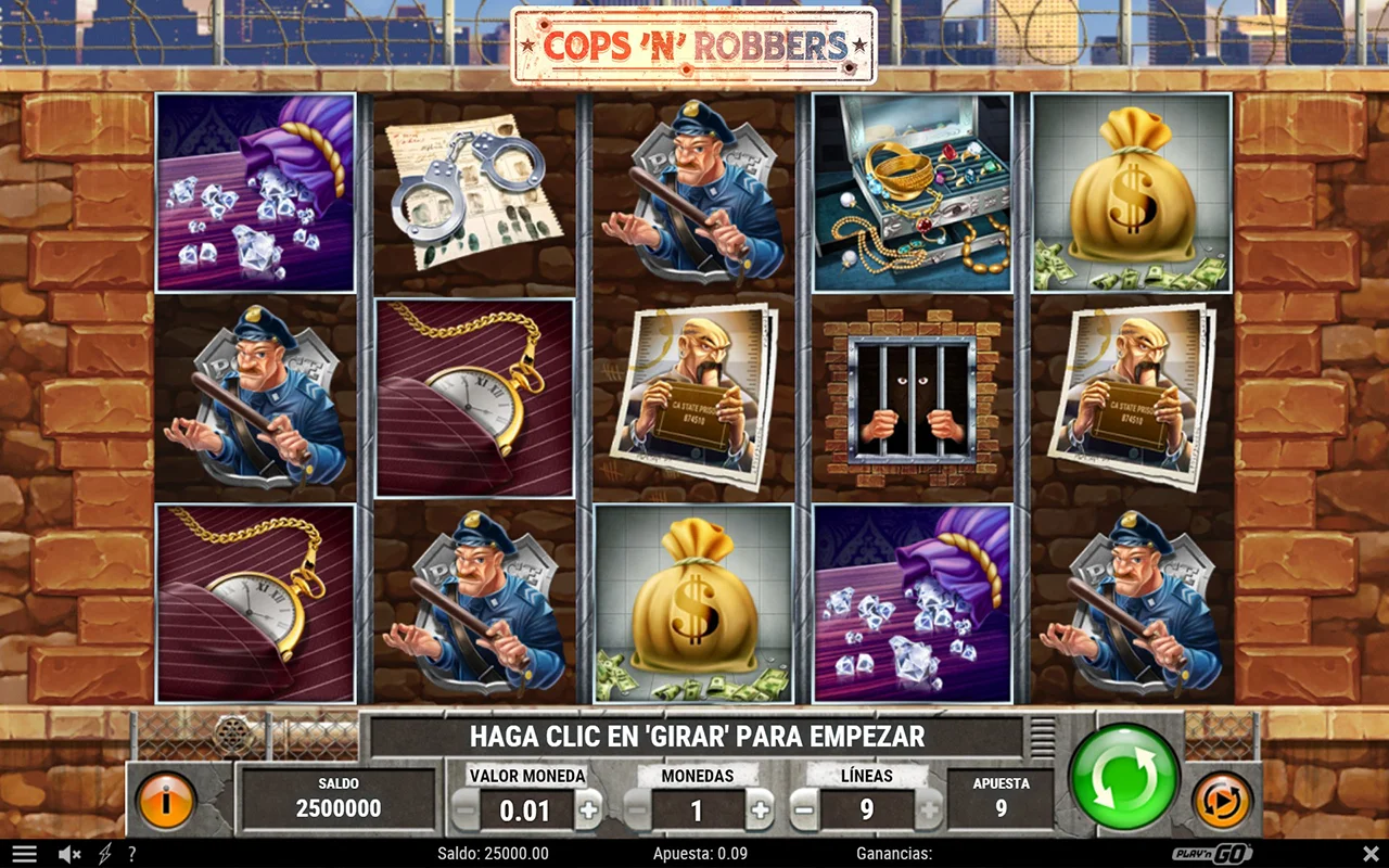Probar juego Cops’N Robbers Slot Cops’N Robbers Slot