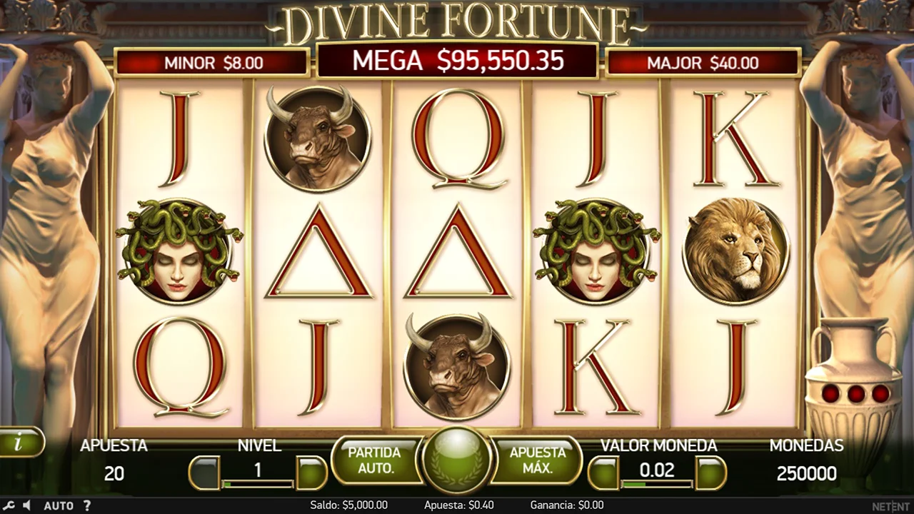 Probar juego Divine Fortune Slot Divine Fortune Slot