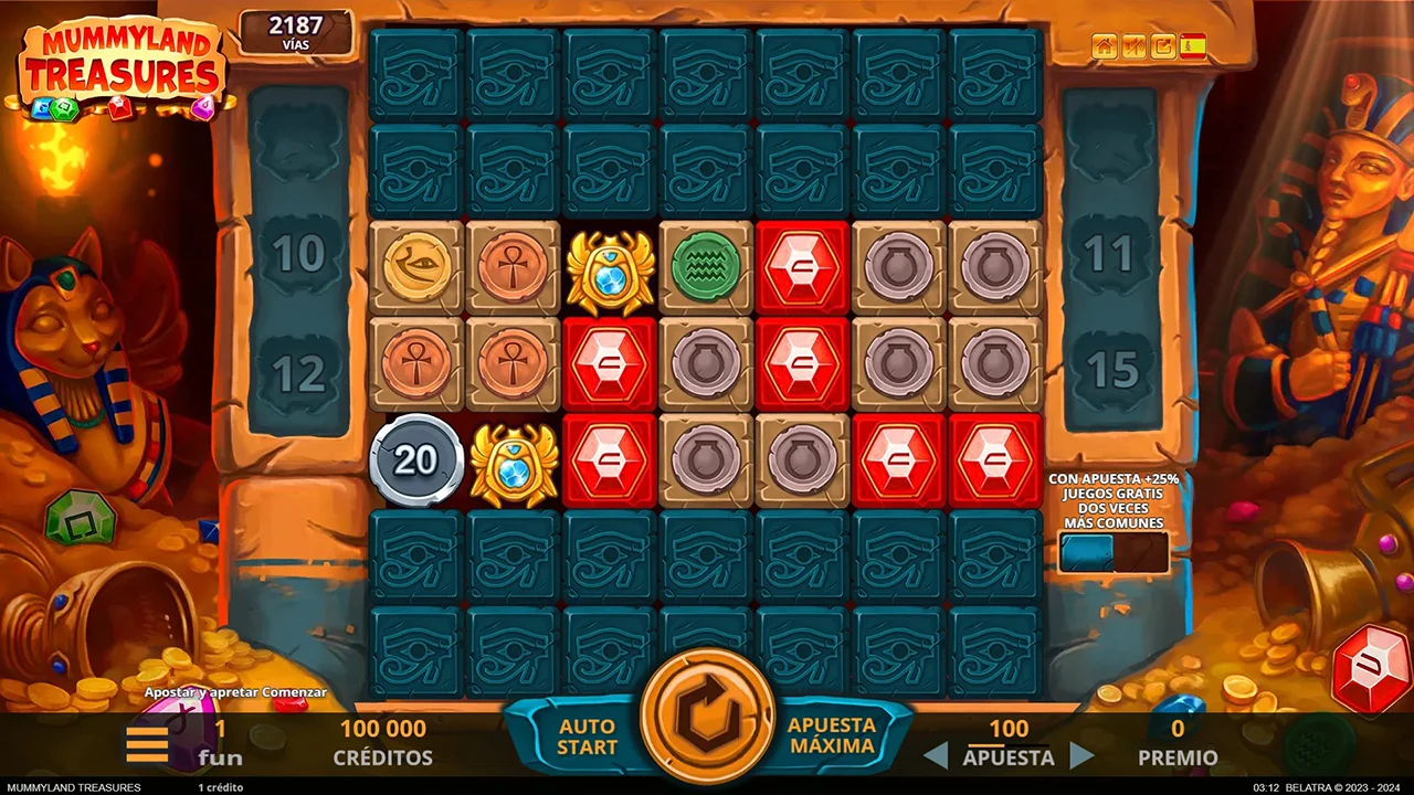 Probar juego Mummyland Treasures Mummyland Treasures
