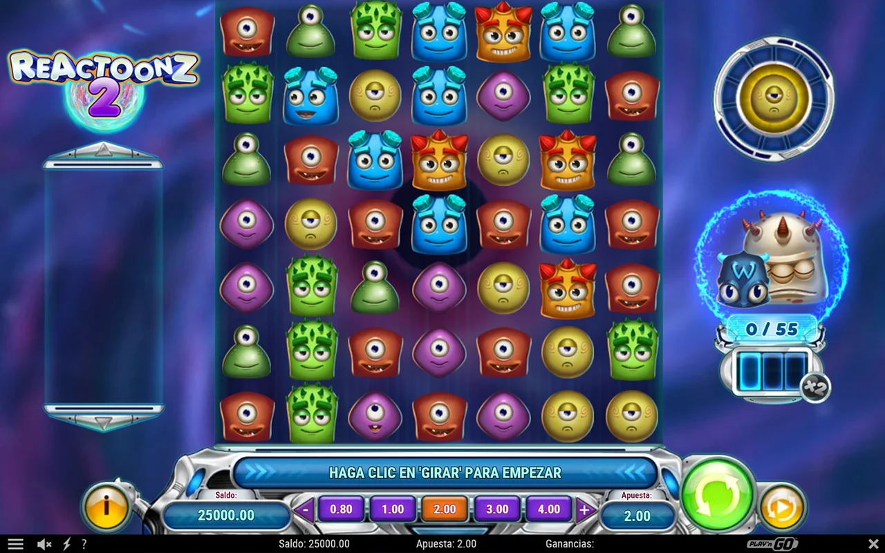 Reactoonz 2 Slot