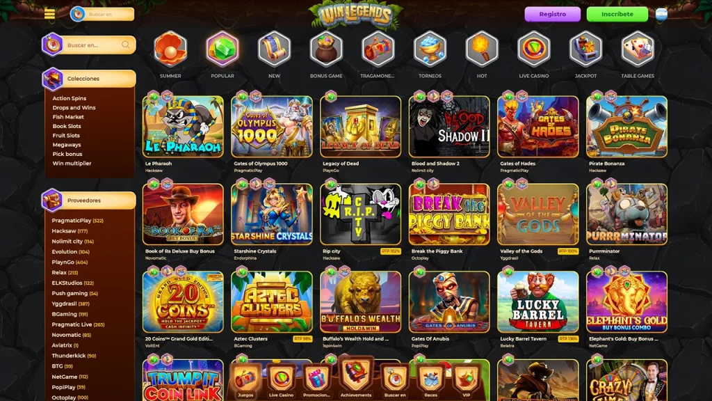 Winlegends Juegos