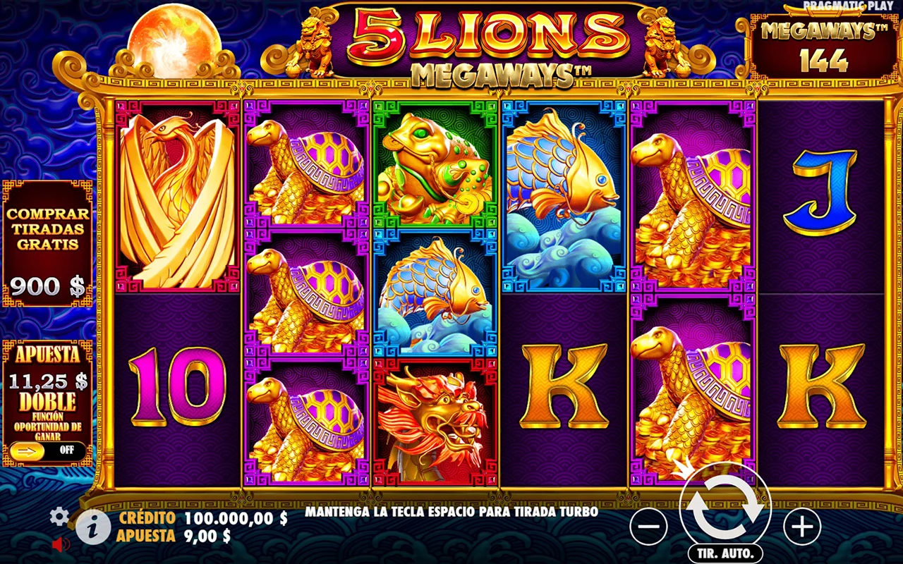 Probar juego 5 Lions Megaways 5 Lions Megaways