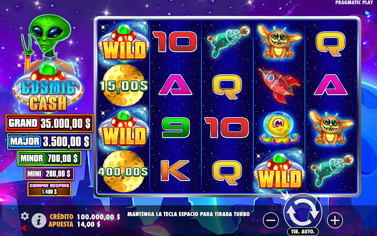 Probar juego Cosmic Cash Cosmic Cash