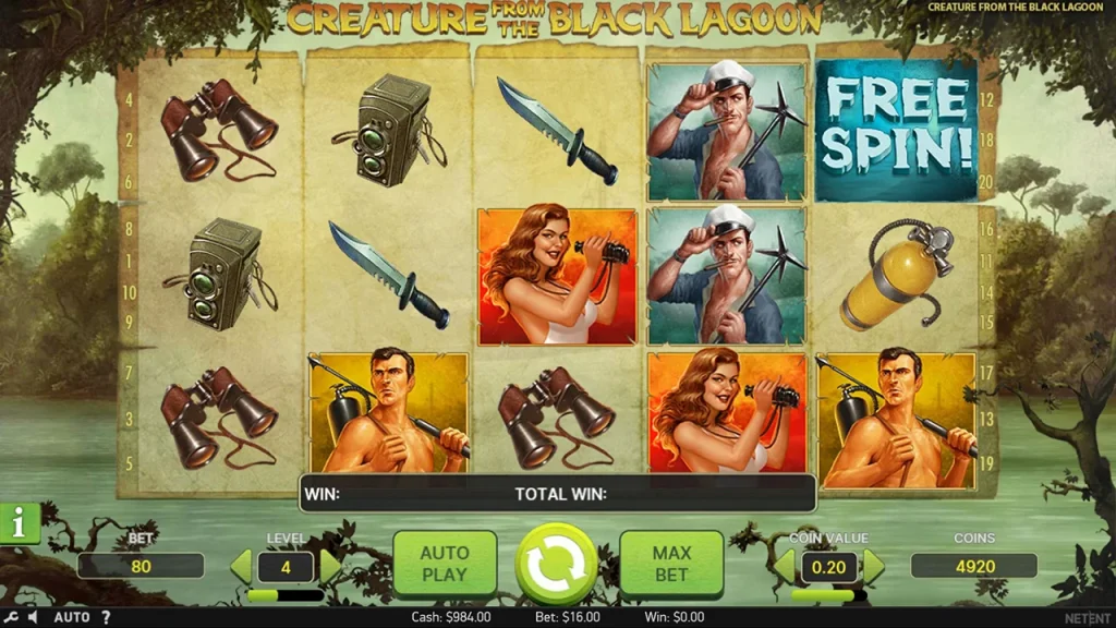 Creature from the Black Lagoon Juego Gratis