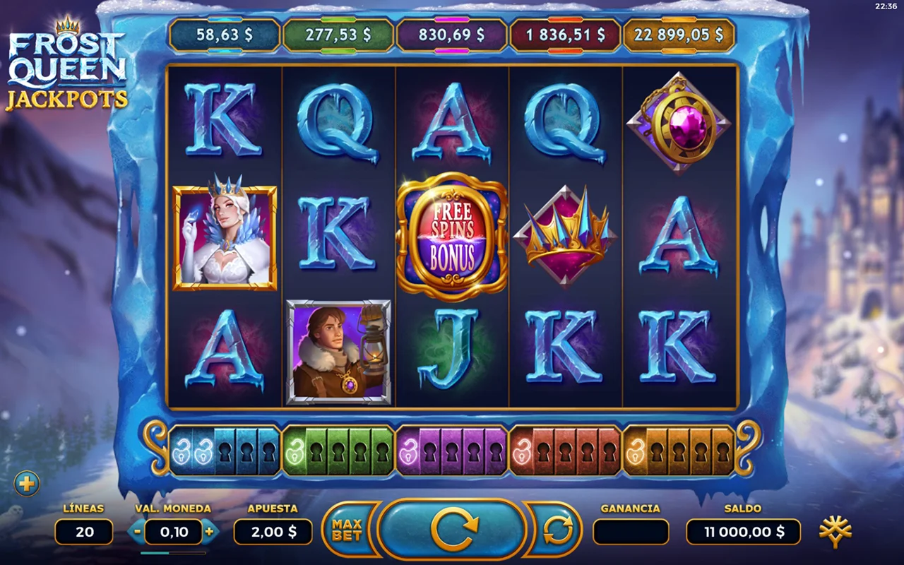 Probar juego Frost Queen Jackpots Frost Queen Jackpots