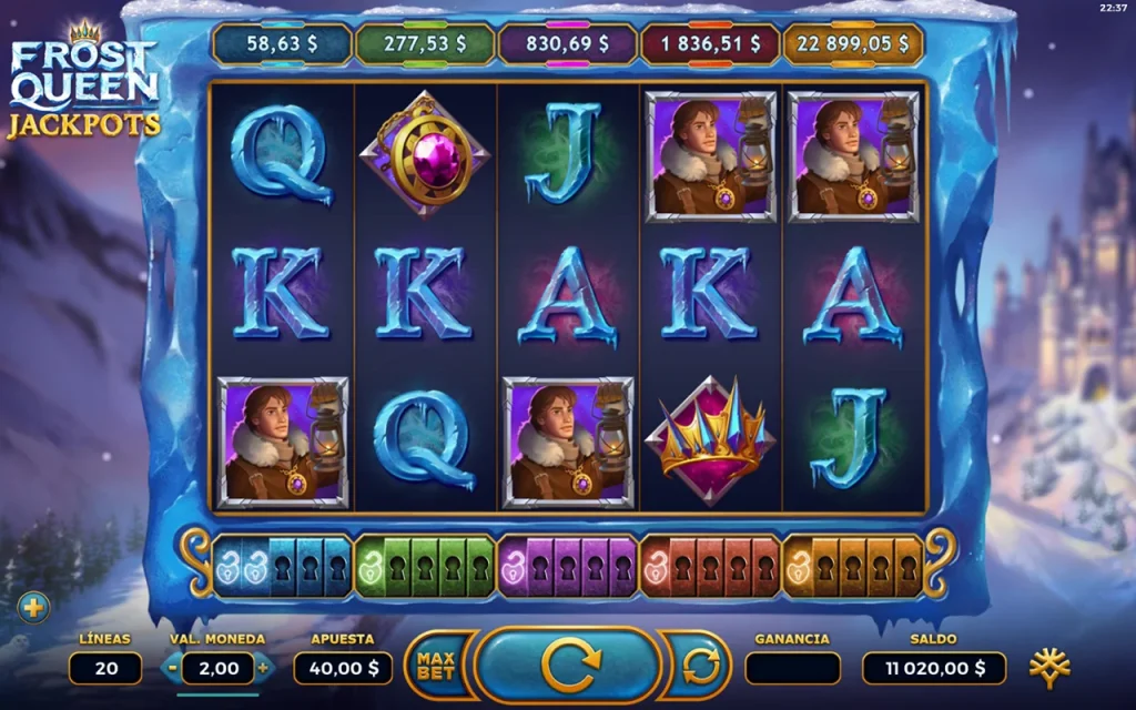 Frost Queen Jackpots Juego Gratis