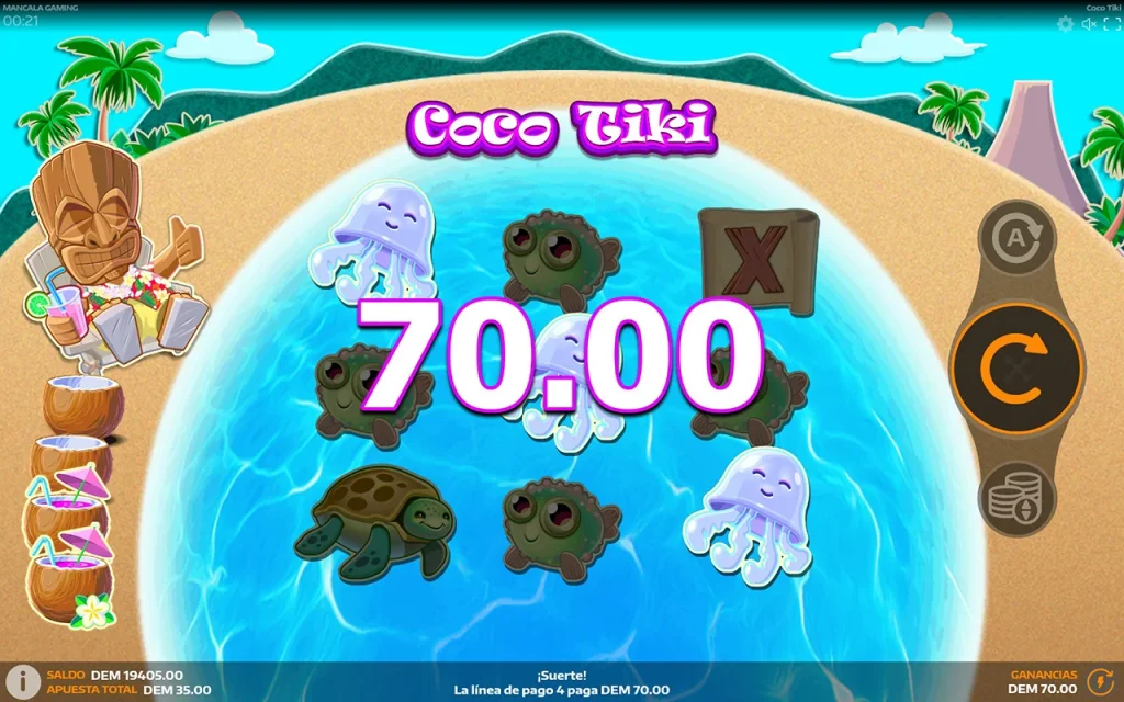 Coco Tiki Ganancia