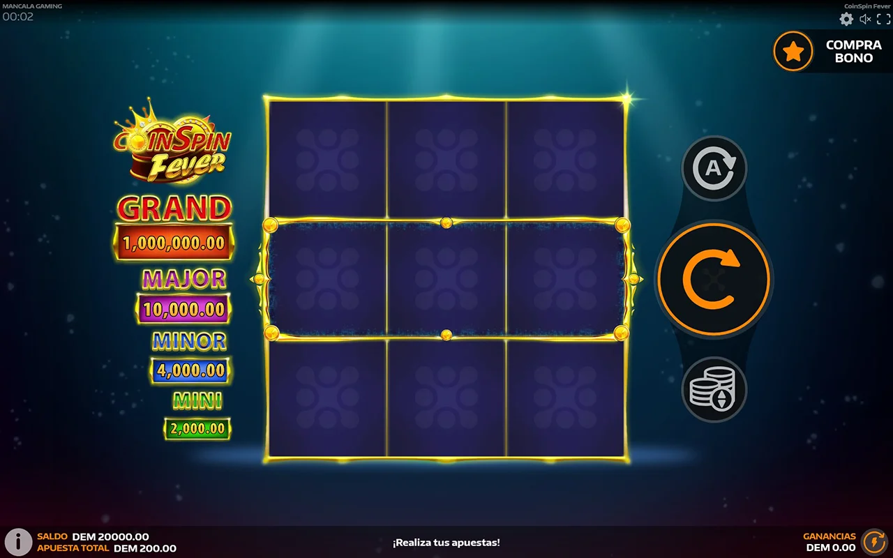 Probar juego CoinSpin Fever CoinSpin Fever