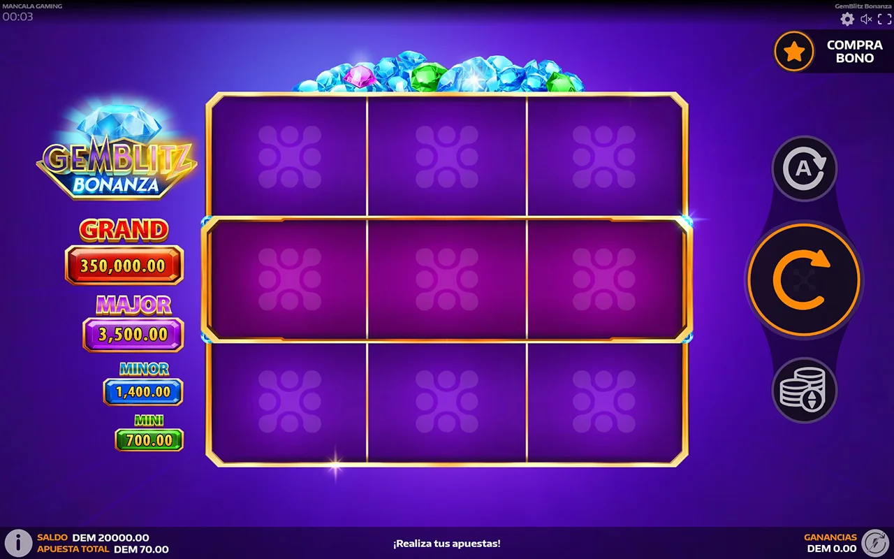 Probar juego GemBlitz Bonanza GemBlitz Bonanza