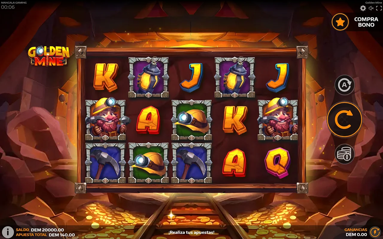 Probar juego Golden Mine Golden Mine