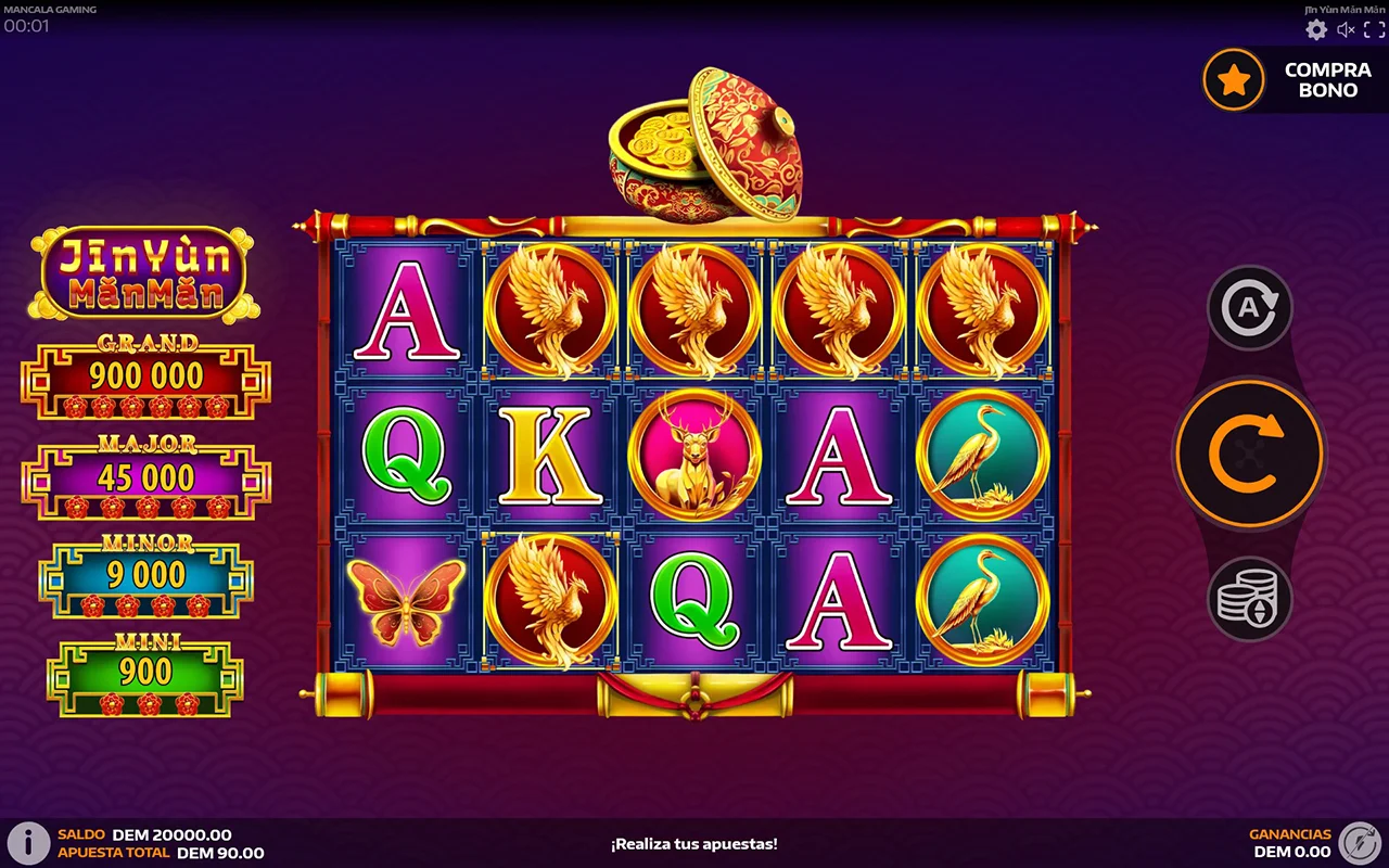 Probar juego Jīn Yùn Mǎn Mǎn Jīn Yùn Mǎn Mǎn