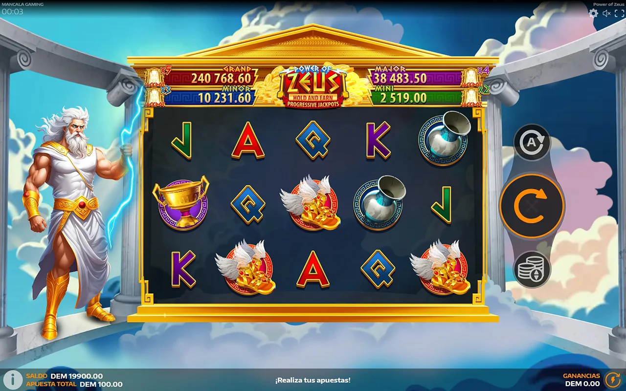 Probar juego Power of Zeus Power of Zeus