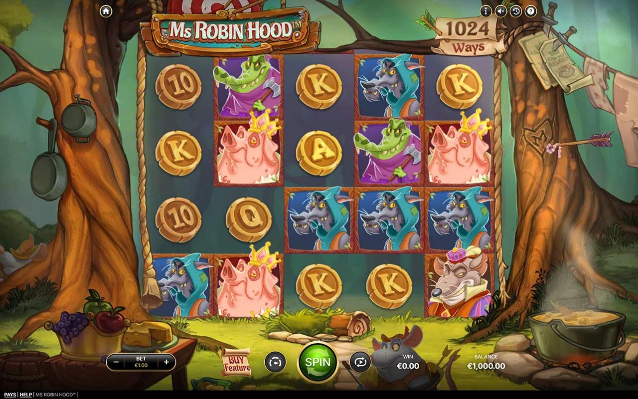 Probar juego Ms Robin Hood Ms Robin Hood