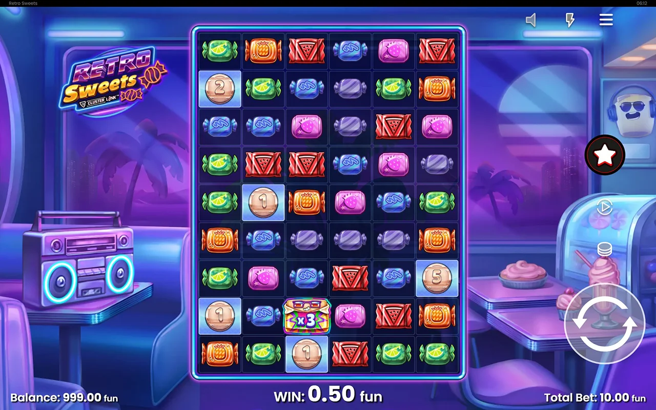 Probar juego Retro Sweets Retro Sweets