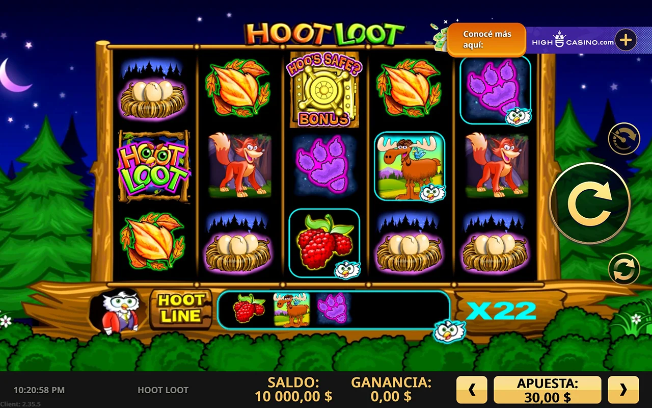 Probar juego Hoot Loot Hoot Loot