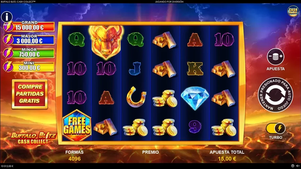 Buffalo Blitz: Cash Collect Juego Gratis
