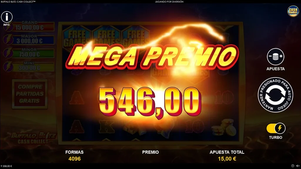 Buffalo Blitz: Cash Collect Mega Ganancia
