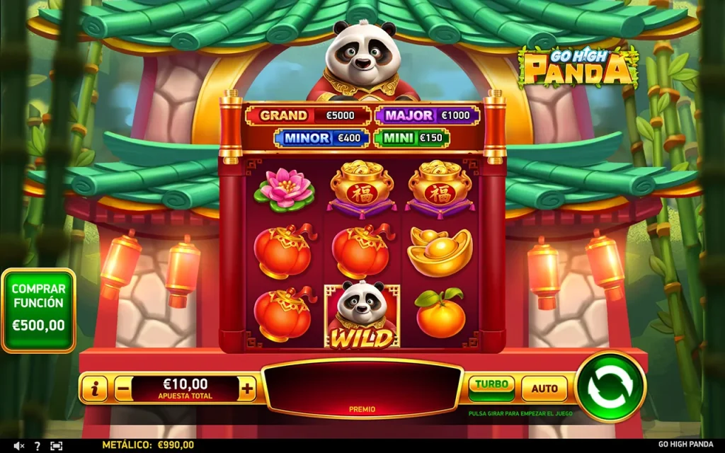 Go High Panda Juego Gratis