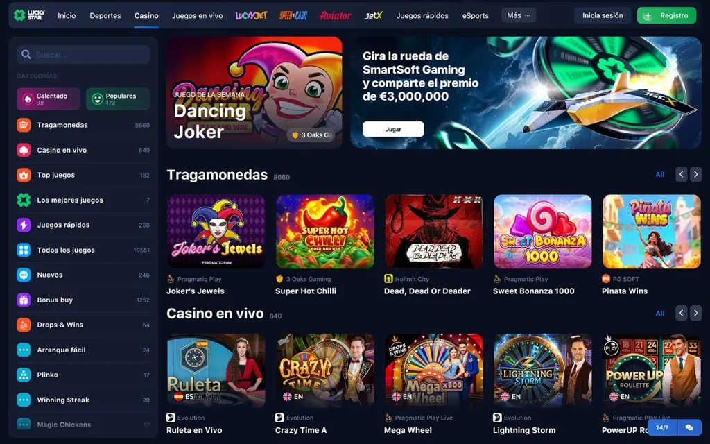 Lucky Star Juegos
