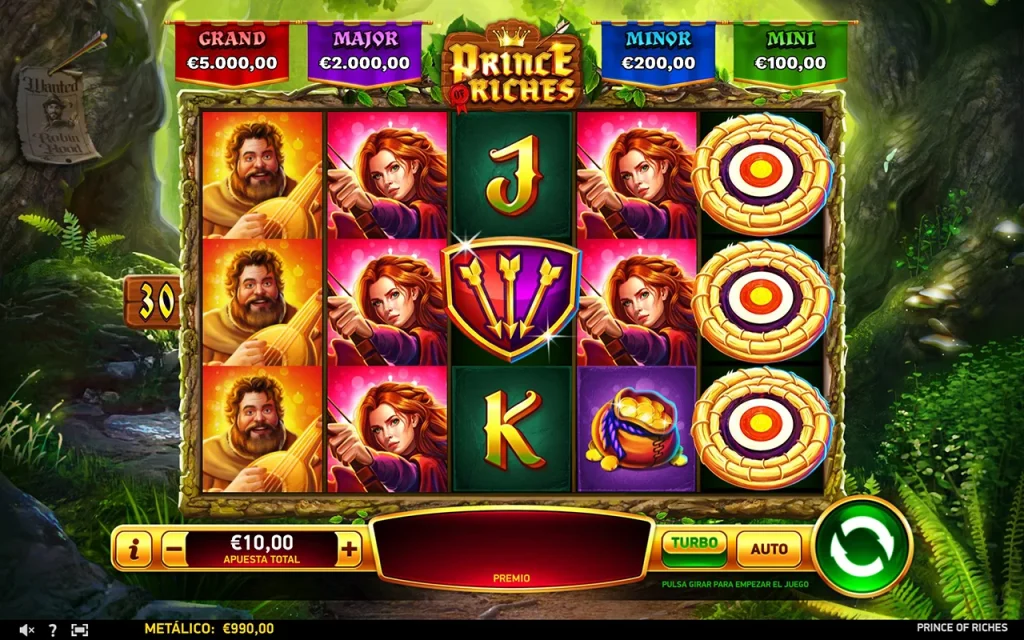 Prince of Riches Juego Gratis