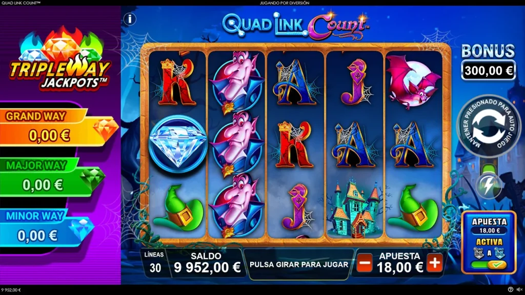 Quad Link Count Juego Gratis