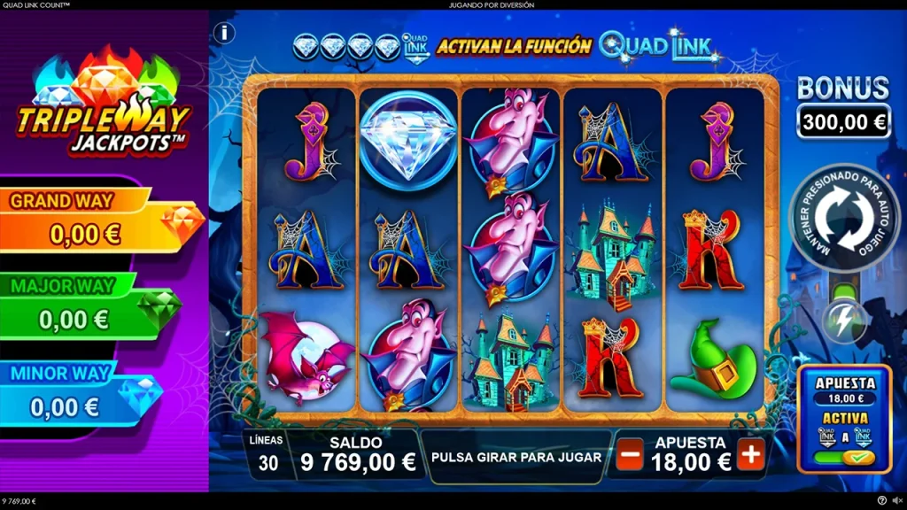Quad Link Count Símbolos Especiales