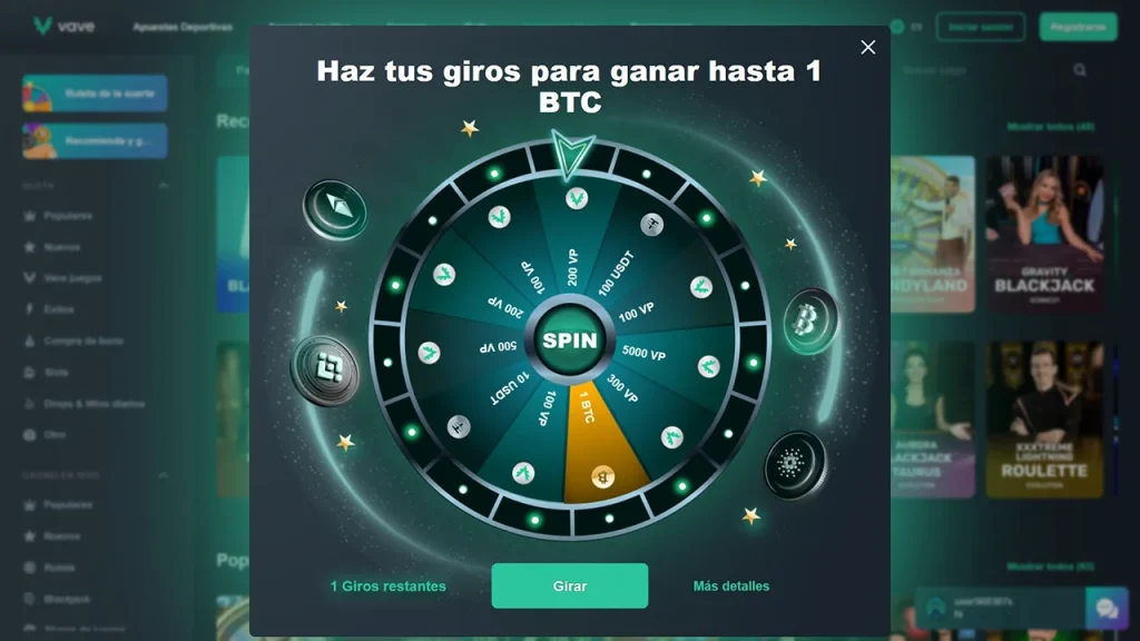 Vave Rueda de la Fortuna
