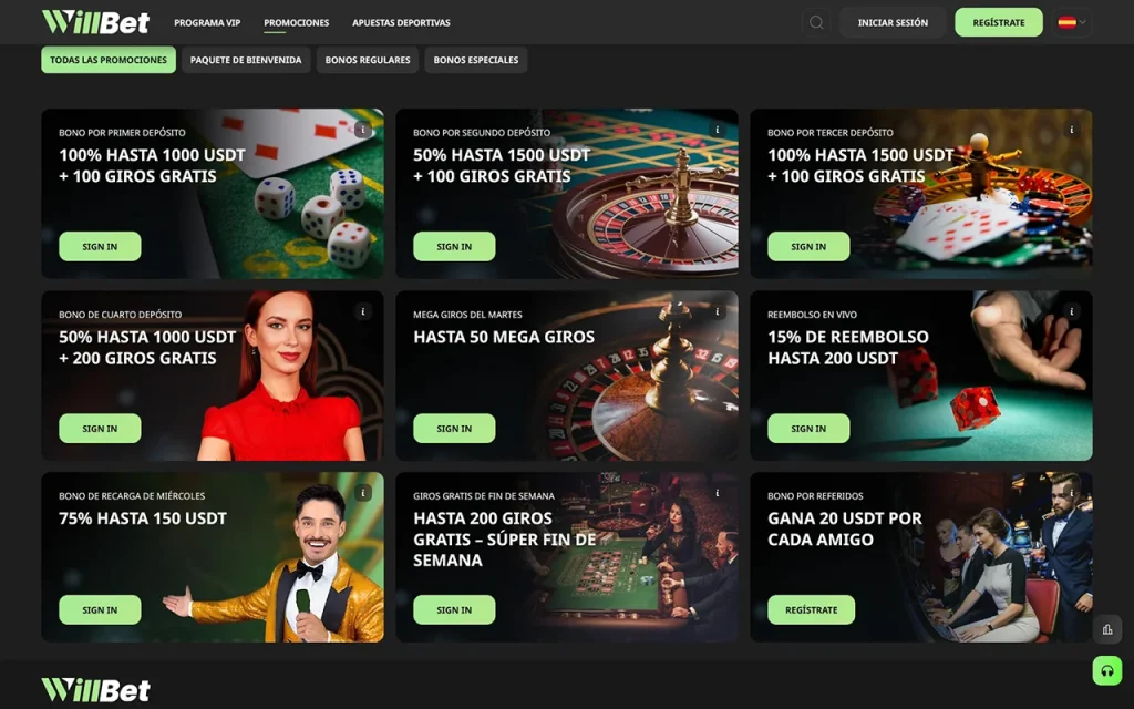 WillBet Promociones