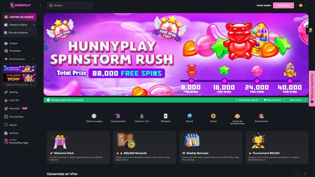 HunnyPlay Casino