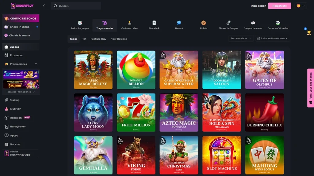 HunnyPlay Juegos