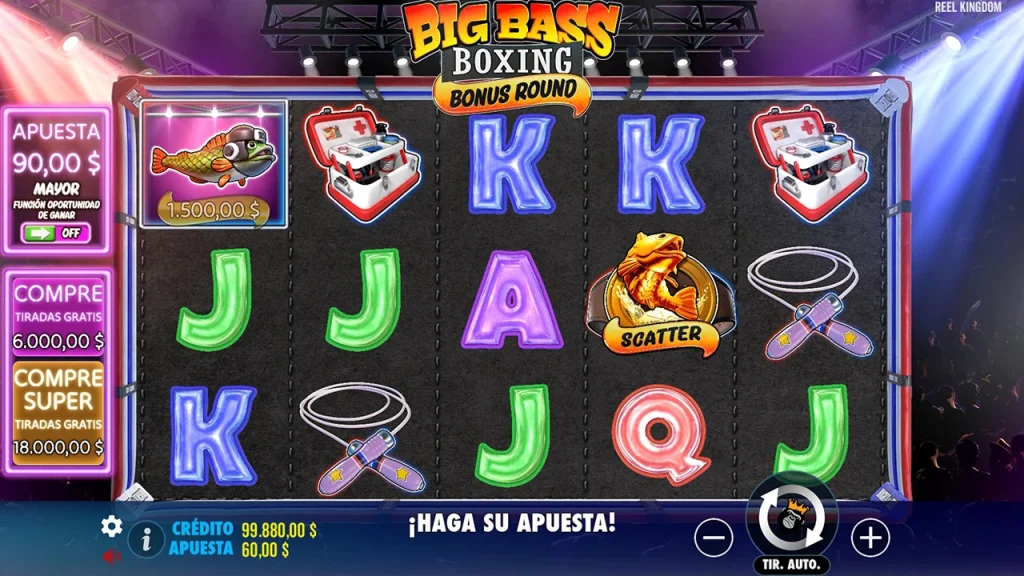 Big Bass Boxing Bonus Round Juego Gratis